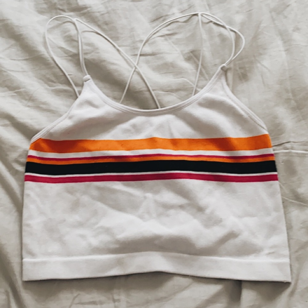 Womens cropped tank top